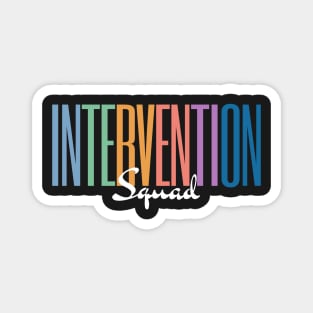 Intervention Squad, Behavior Specialist Early Intervention Paraprofessional Teacher Magnet