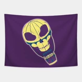 Hot Air Skull Tapestry