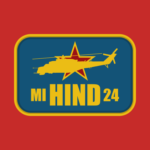 MI-24 Hind by Tailgunnerstudios