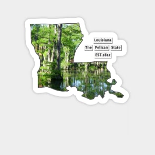 Louisiana USA Magnet