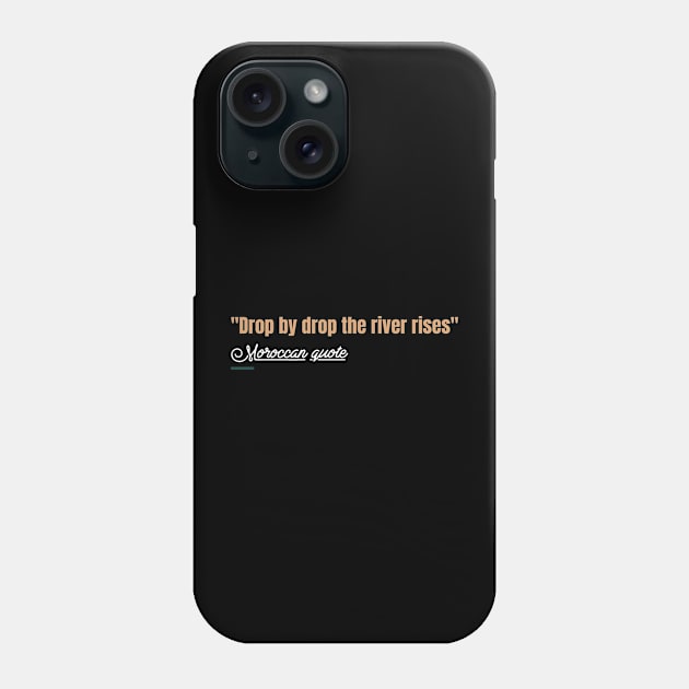 North african native people quote Phone Case by AmaziRus