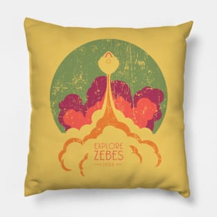 Explore Zebes Pillow