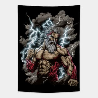 King Of The Gods Tapestry