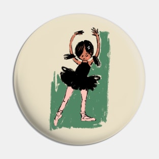 Young Ballerina Pin