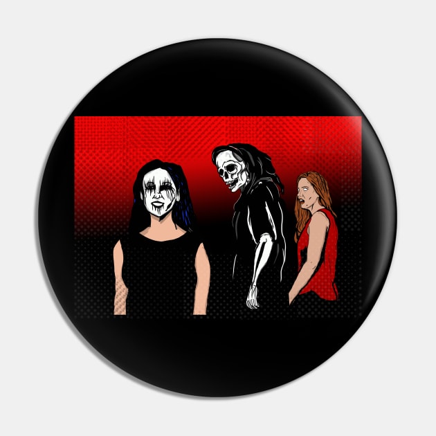 Halloween - Distracted Boyfriend Meme with the Reaper Pin by silentrob668