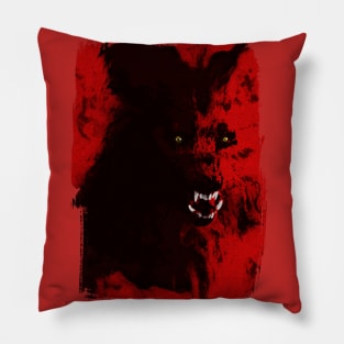 Howling Werewolf T-Shirt Pillow