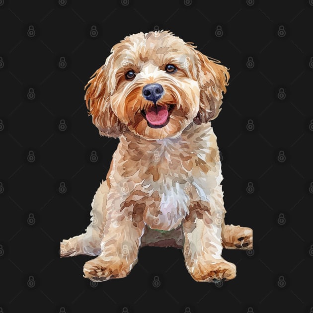 Cockapoo by DavidBriotArt