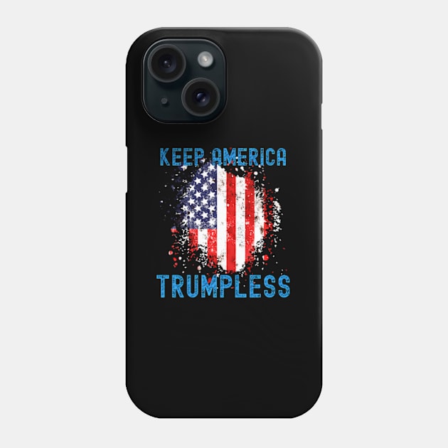 Keep America Trumpless ny -Trump Phone Case by lam-san-dan