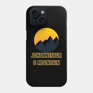 Johannesburg Mountain Phone Case