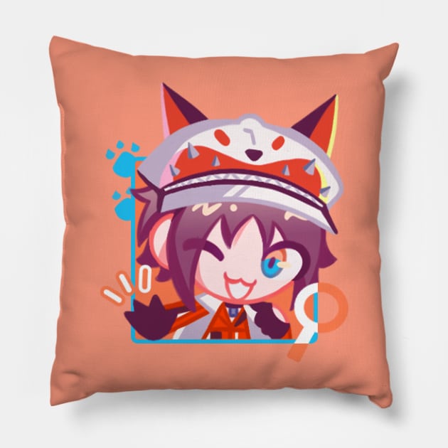 Mysta Rias Pillow by OkiComa