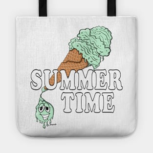 ICE CREAM SUMMER TIME Tote