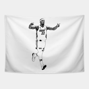 Jimmy Butler Retro Tapestry