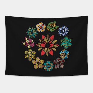 Wax Flowers Tapestry