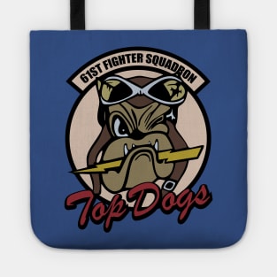 WW2 61st Fighter Squadron - Top Dogs Tote