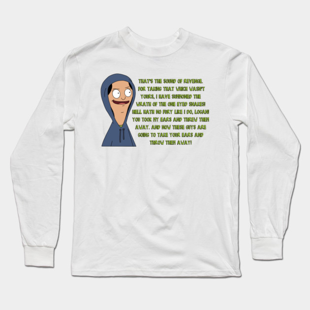 Louise Belcher - Bobs Burgers - Long Sleeve T-Shirt | TeePublic