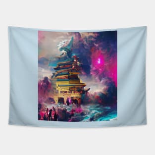 Temple of The Dragon Tapestry