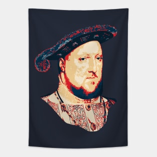 King Henry VIII Pop Art Tapestry