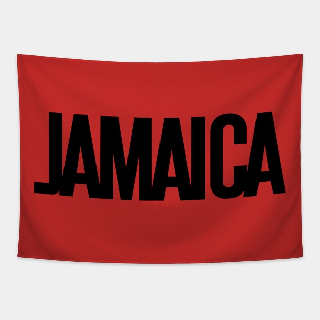 Jamaica Tourism Shirt Tapestry by Miss Upsetter Designs