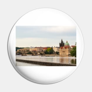 Vltava River - Prague, Czech Republic Pin