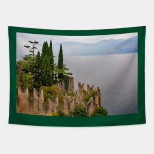 Lake Garda Seen from Malcesine Tapestry