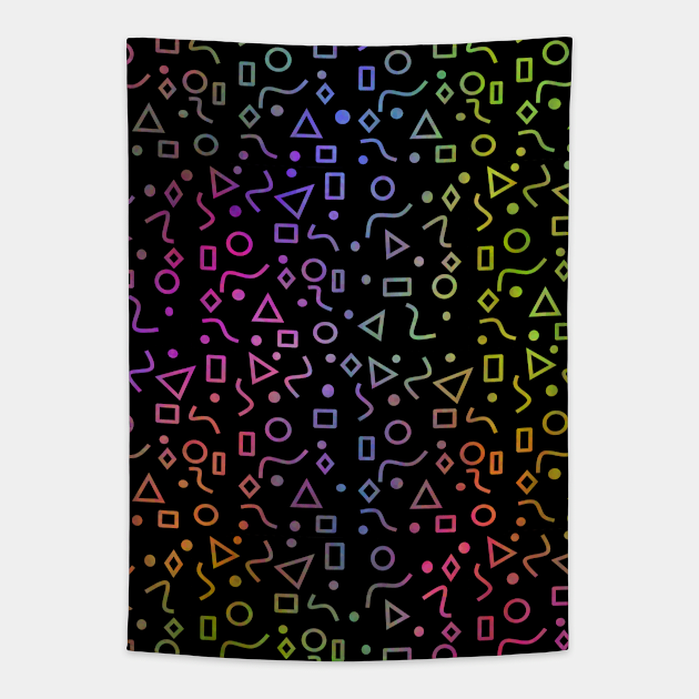 MOD Shapes Tapestry by SartorisArt1