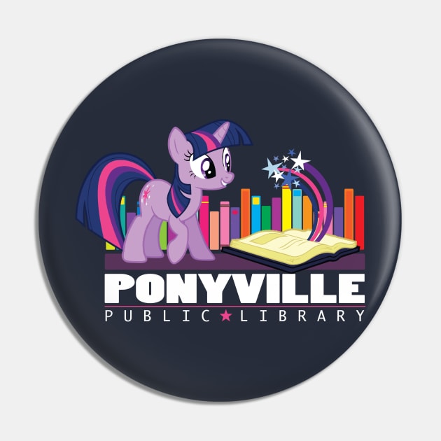 Ponyville Public Library Pin by reidavidson