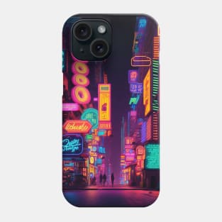 Japanese Night City Phone Case