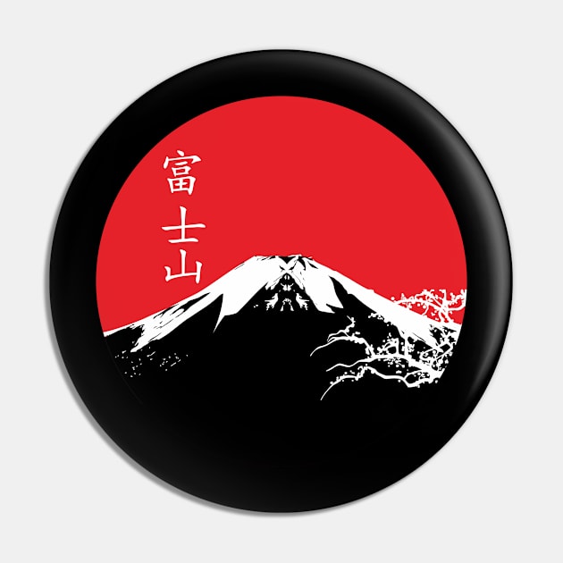 Mount Fuji Pin by Faishal Wira