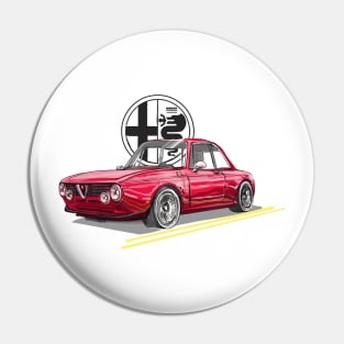 classic Alfa Romeo Pin