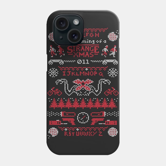 Strange Xmas Phone Case by SpencerFruhling