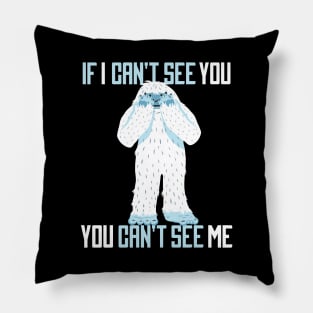 BIGFOOT QUOTE Pillow