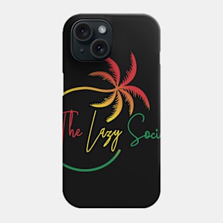 The Lazy Society Rasta Phone Case