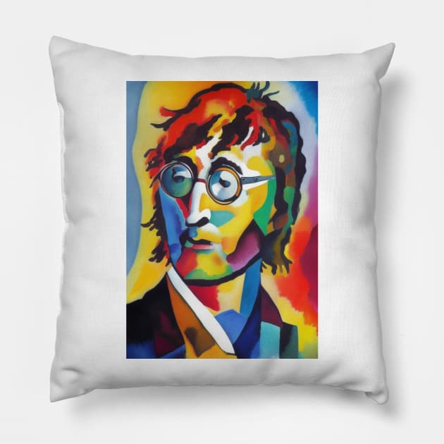Lennon Pillow by AbstractPlace