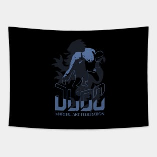 Martial art judo Tapestry