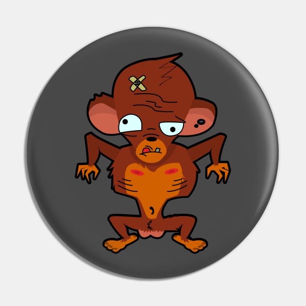 stupid monkey Pin by MushroomEye