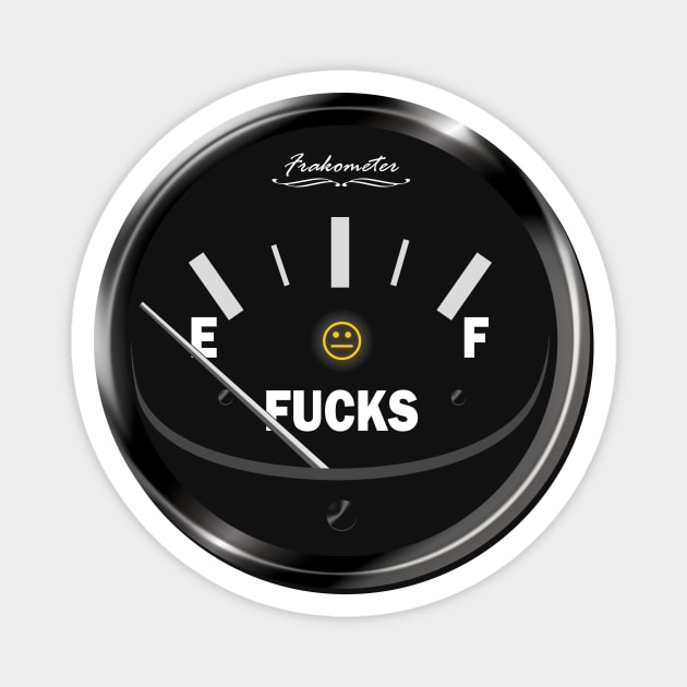 Zero F*cks to Give Magnet by Doc Multiverse Designs