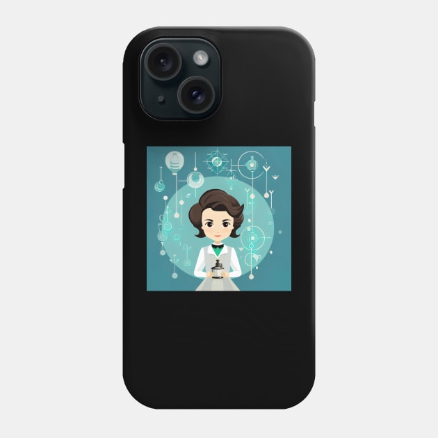 Rosalind Franklin Phone Case by ComicsFactory