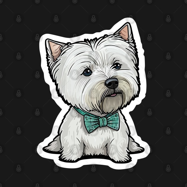 West Highland White Terrier by SquishyKitkat