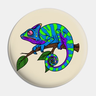 Cool Chameleon Pin