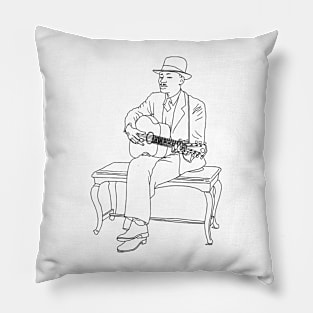 Blind Boy Fuller Pillow