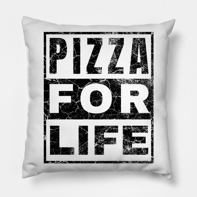 Pizza For Life Pillow by IndiPrintables