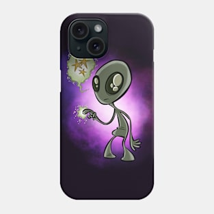 Alien in Spaaaace! Phone Case