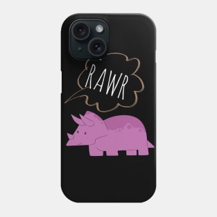 RAWR I am 7 Phone Case