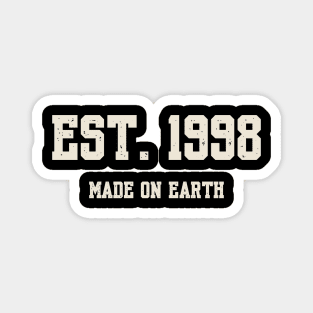 1998 Birthday Vintage Varsity Magnet