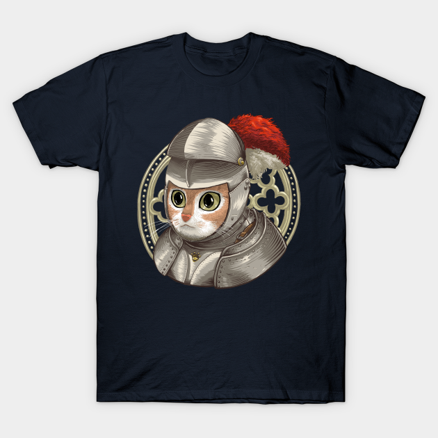 Discover Claus The Knight - Cat - T-Shirt