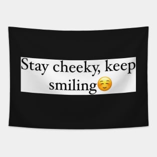 Olly Murs Quote Design with emoji Tapestry