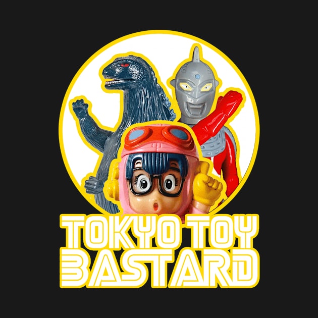 TOKYO TOY RETRO TRIO LOGO by TOKYO TOY BASTARD TEE BODEGA