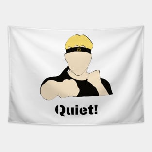 johnny lawrence Quiet! Tapestry