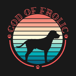 god of frolic, dog lover T-Shirt