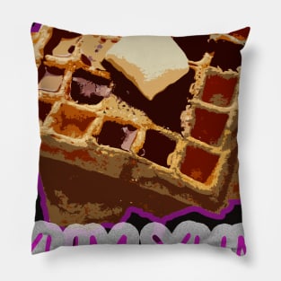 international waffle day 2020 Yum Yum Pillow